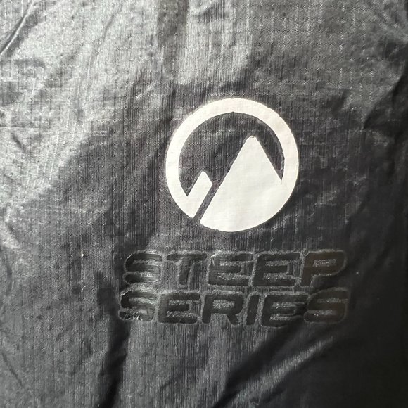 Men's Black Quilted Jacket - Picture 3 of 5